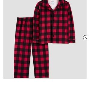 Carter's Buffalo Plaid Pajama Set 5T NEW